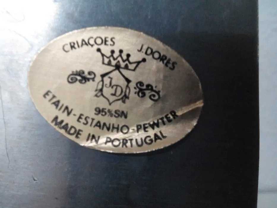 Guarda-jóias em estanho puro