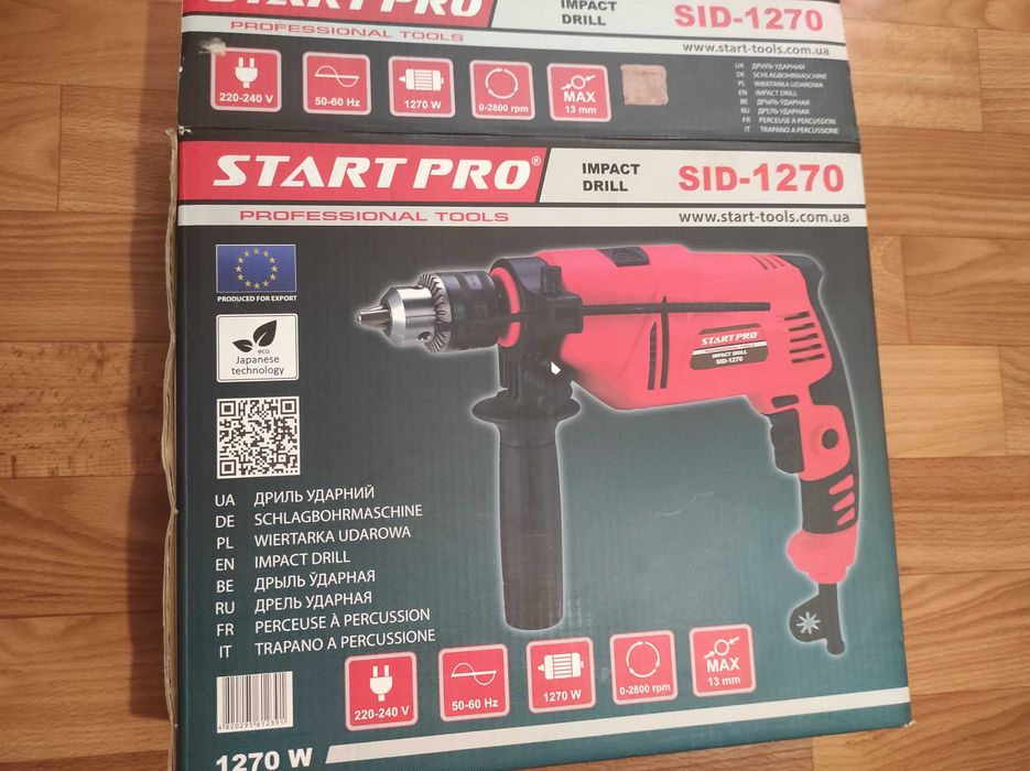 Дрель  START PRO SID-1270