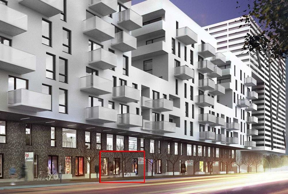 Do wynajęcia lokal handlowo - usługowy Nowe Żerniki