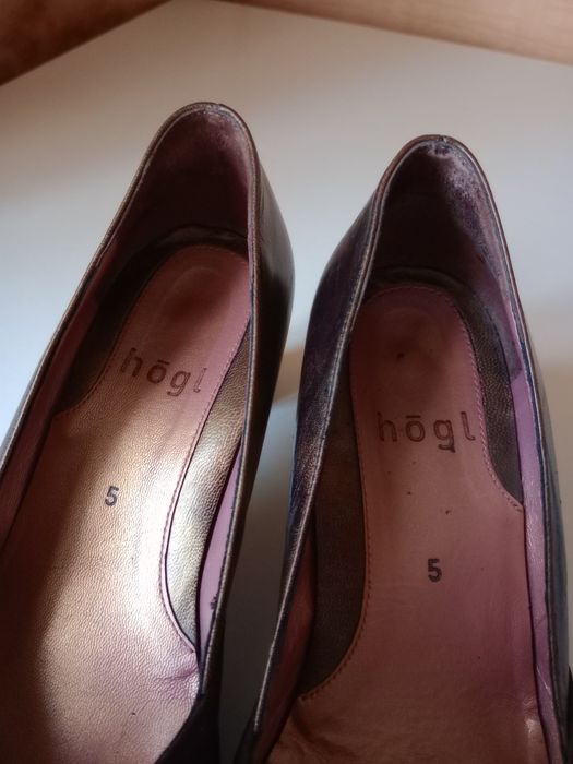 Туфлі жіночі Högl Австрія шкіра замша