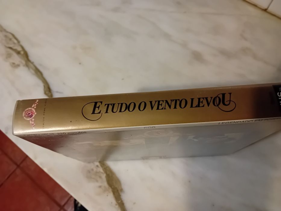 Vhs Duplo Antigo E Tudo o Vento Levou