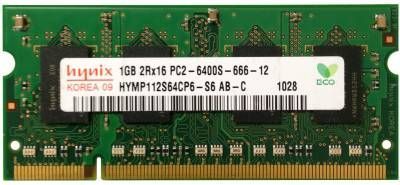 Kingston SODIMM 1Gb DDR2 800 PC2-6400 сум 533,667 HYMP112S64CP6-S6