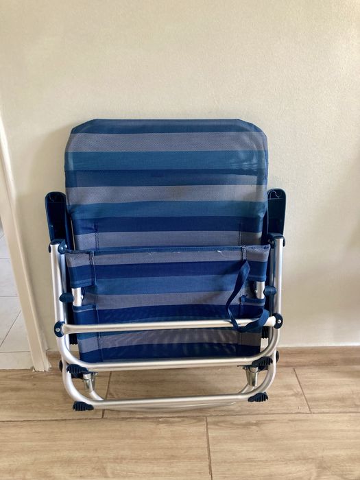 Cadeira de praia Kasa com encosto para cabeça