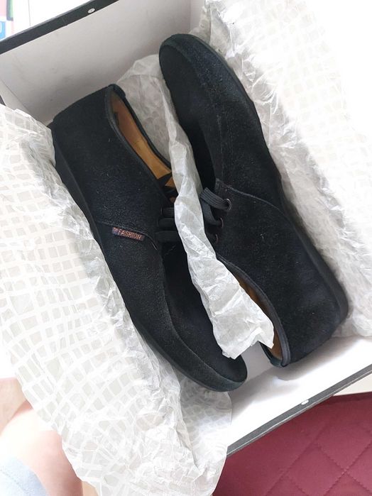 Чоловічі мокасини, замша, 40 розмір