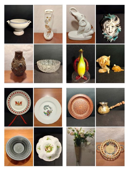 Обновил! Ваза "Золотая женьщина" Времен СССР.