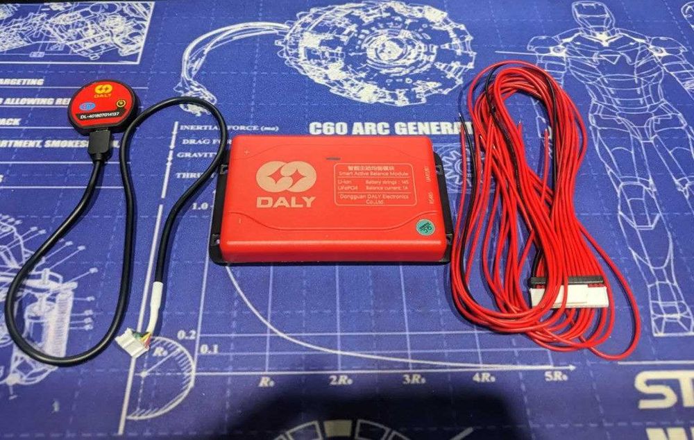 Smart Активний балансир Daly 14S 1a із Bluetooth, wifi Li-ion, LiFePo4