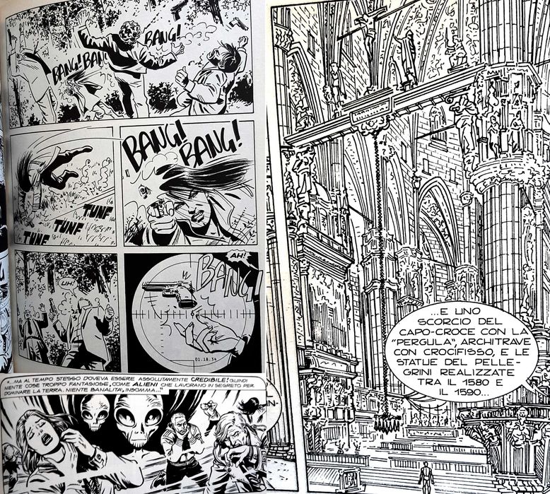 Lote Martin Mystère, BD original em italiano. 67 álbuns série regular