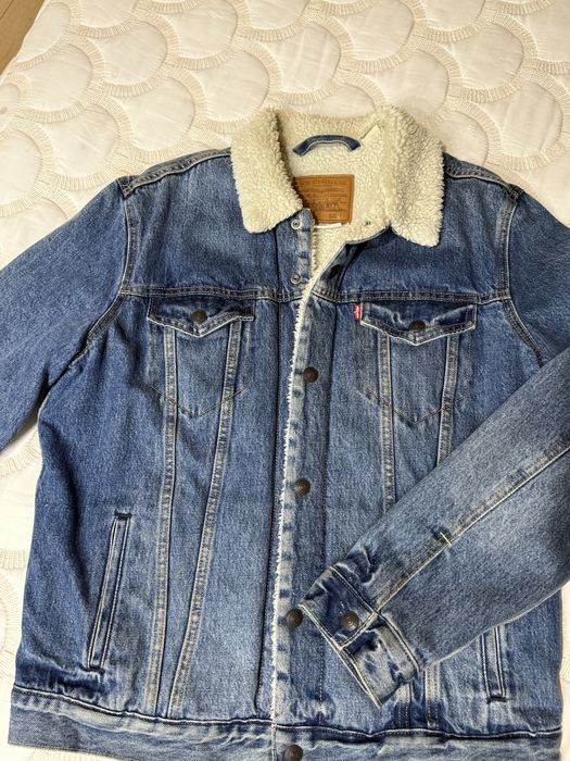 Джинсова куртка Levis Sherpa L