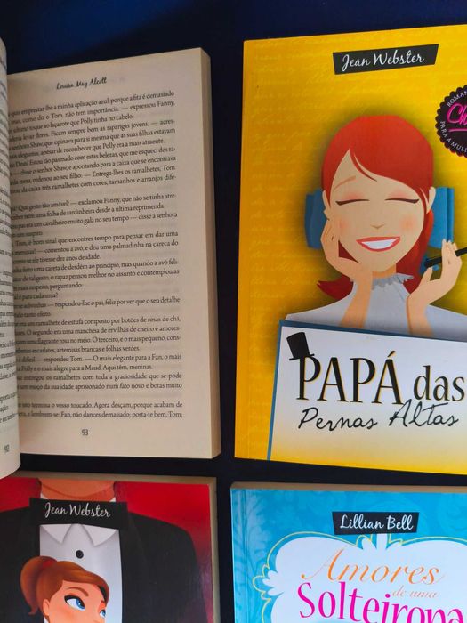 Lote 4 Livros Coleção Chicklit / Romances de Sempre - Biblok (Como Novos)