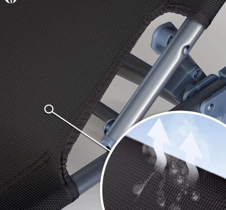 Espreguiçadeira em Alumínio cinzenta