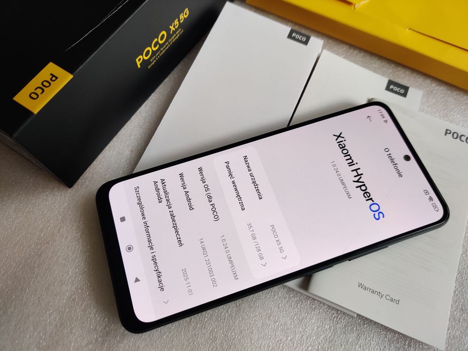 Poco X5 5G/ NFC/12GB Ram  Android 14.0
