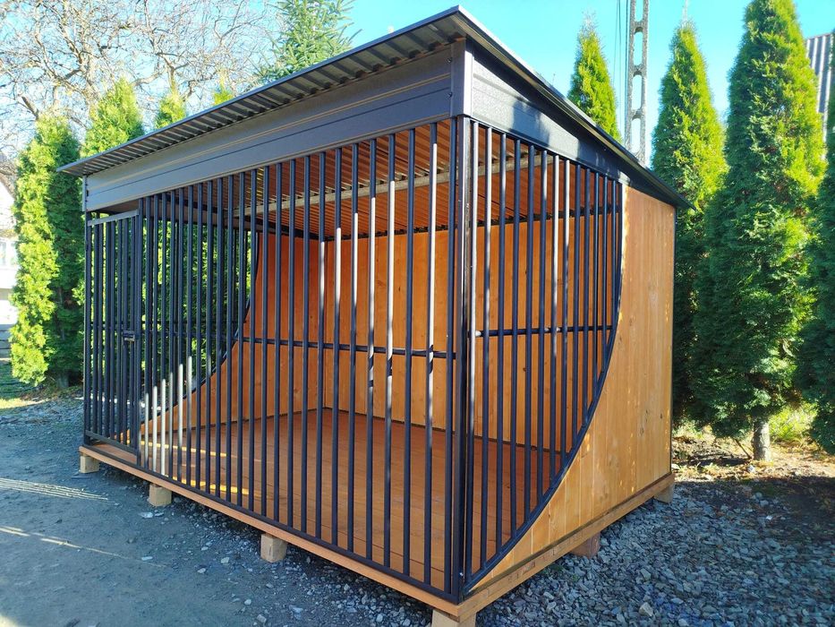 Nowoczesny kojec klatka box dla psa 3x2