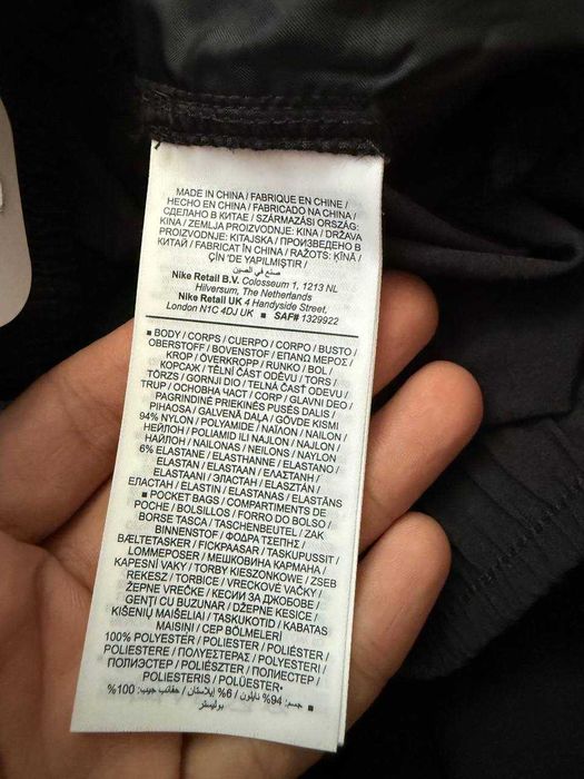 ОРИГІНАЛ! Шорти Nike Tech GX Black XS S M L XL | HJ0679-010: 2 590