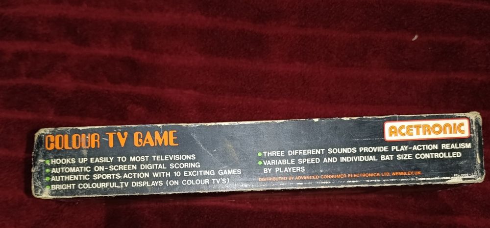 Consola Acetronic Colour TV Game 1978