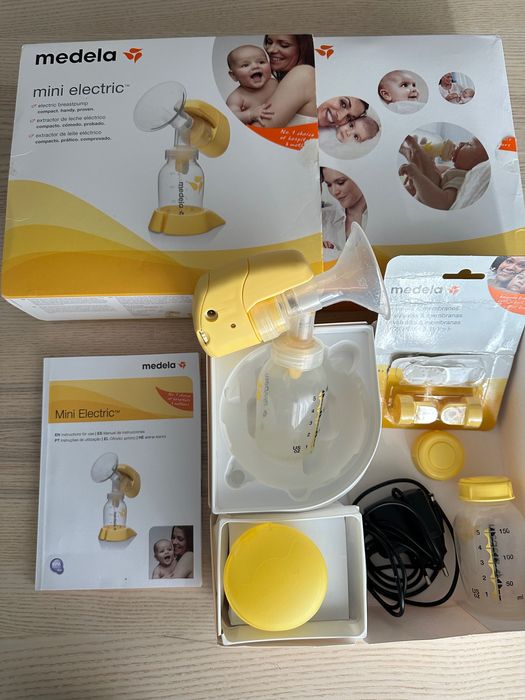 Bomba Mini medela  com válvulas novas