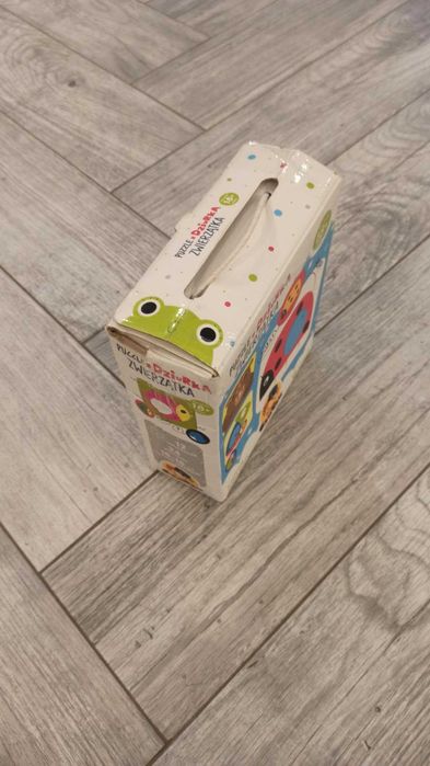 Puzzle z dziurką, zwierzątka. Czuczu- kompletne