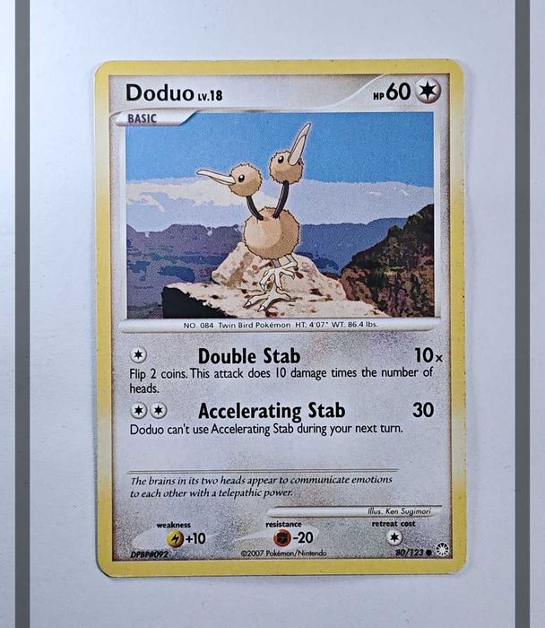 Doduo Lv.18 80/123 MT Pokemon ENG-LP