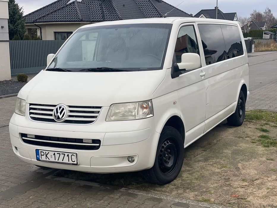 Volkswagen Caravelle T5 Long 2,5 TDI 2008 webasto 2. właściciel