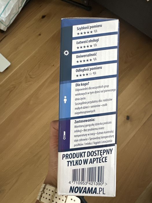 Termometr bezdotykowy NOVAMA FREE