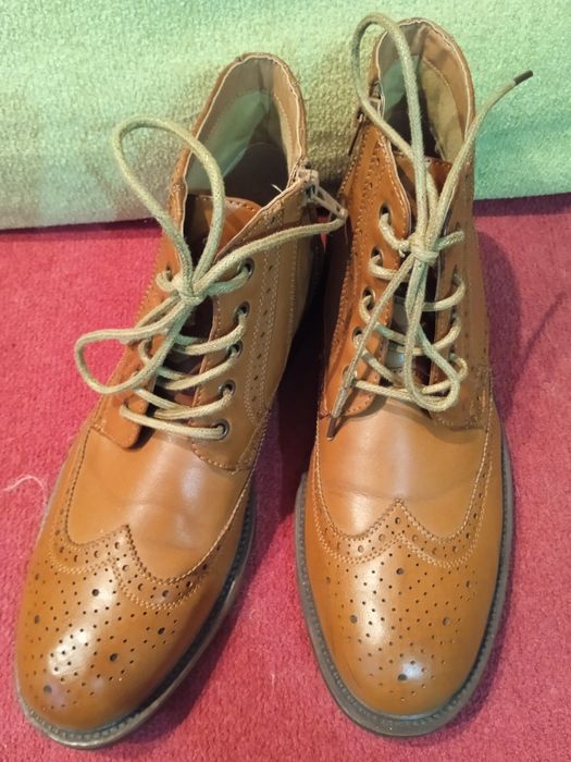 Шкіряні чоботи чоловічі класік.