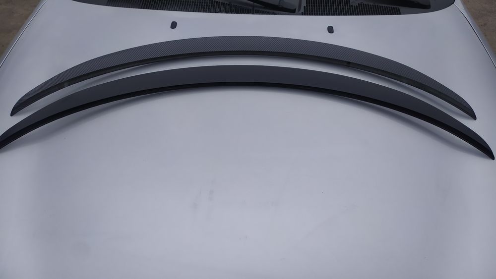 Спойлер Карбон, чорний глянець мат антикрило Тесла модель 3 ,Y тюнінг
