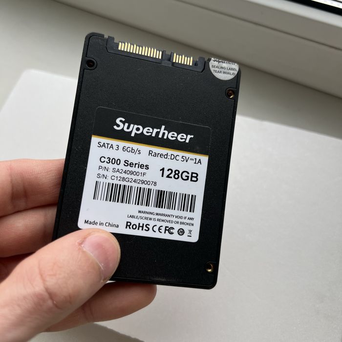 SSD накопитель 128GB Superheer C300 SATA3 диск