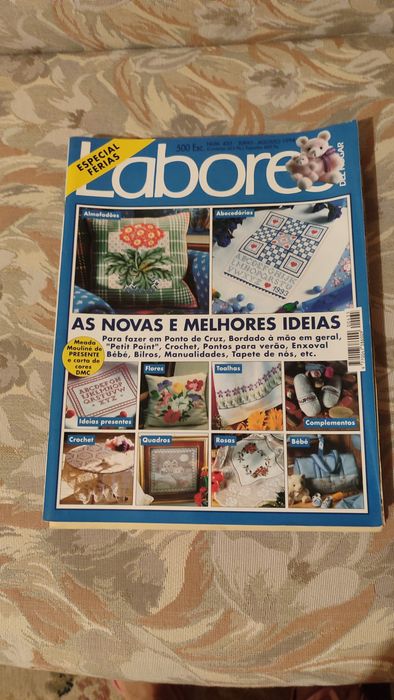 Conjunto de 5 revistas de labores