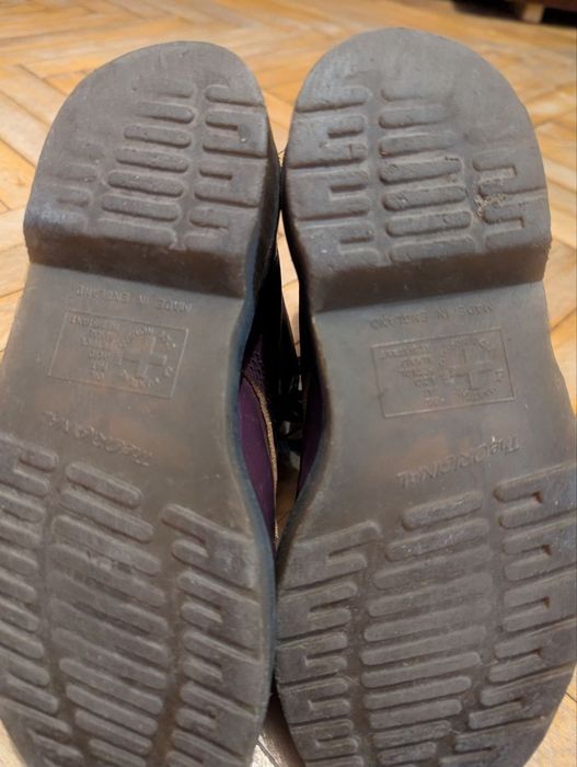 Черевики Dr martens фіолетові