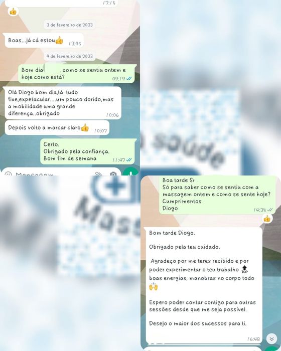 Massagem domicílio