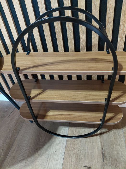 Stolik oraz półka loft