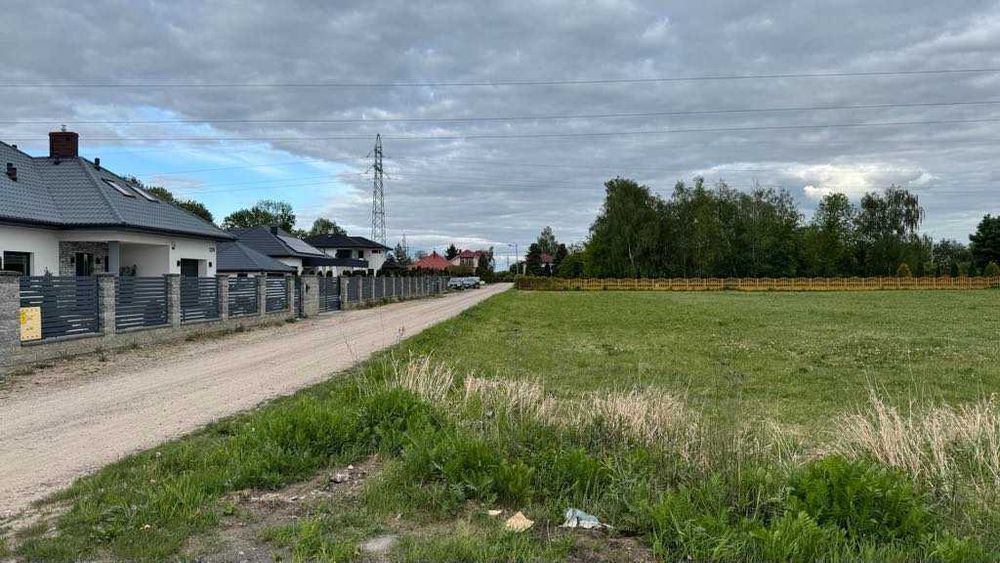 Działka budowlana z pozwoleniem na budowę bliźniaka 2 x 120m/2 na obrzeżach Płocka w Nowym Boryszewie