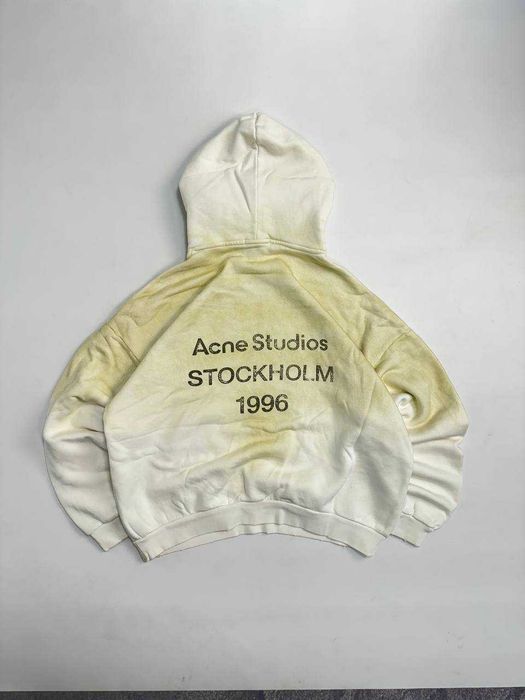 Acne Studios Stockholm 1996 Hoodie худі біле худи белый белое кофта М