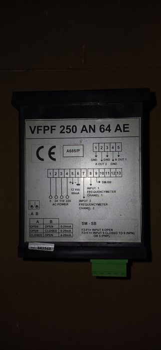 Podwójny miernik częstotliwości VFPF 250 AN 64 AE