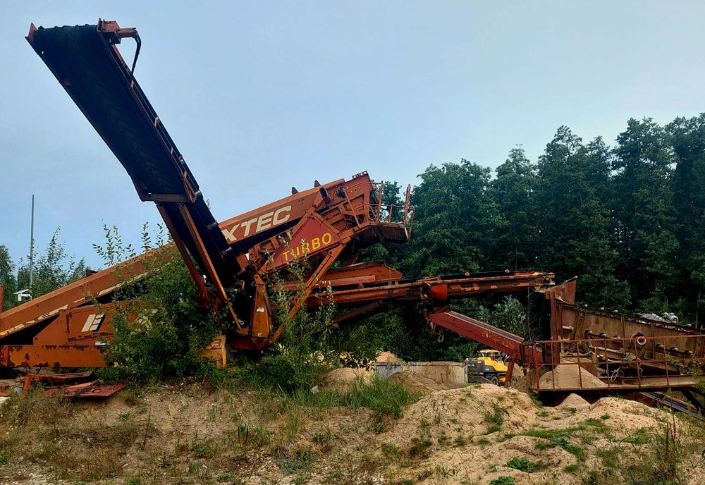 Przesiewacz na mokro sortownik zakład 5 frakcji Extec Turbo