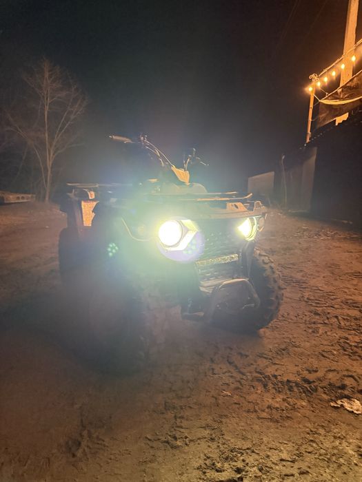 Квадроцикл Linhai 150 ATV потужні LED фари ідеальний для лісу