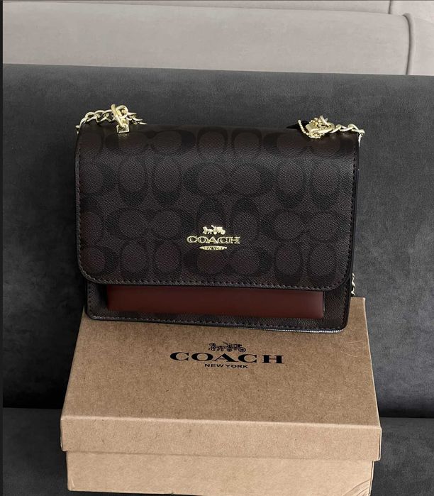 Сумка COACH | Сумка коач | Жіноча сумка Coach через плече