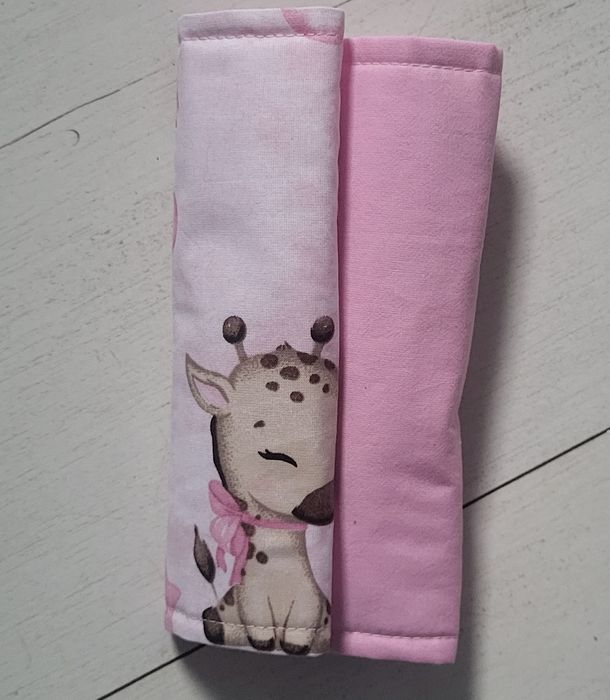 Ochraniacze na pasy. Komplet bawełniany.