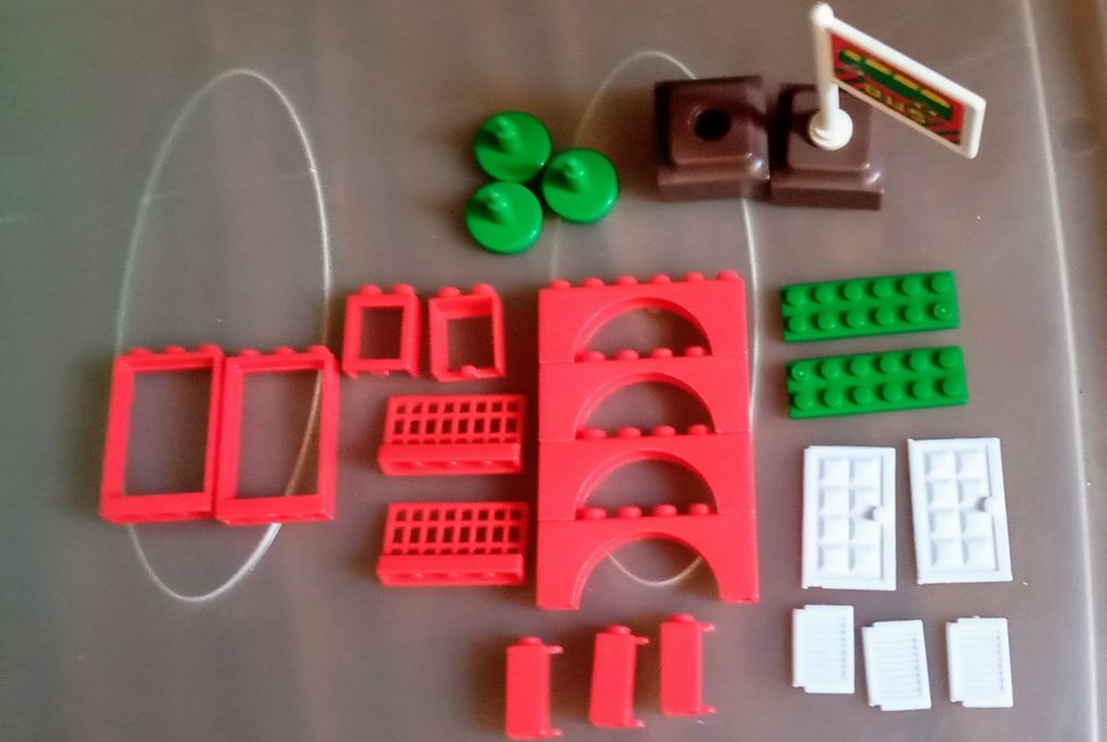 Peças de construção tudo 13€.Não é Lego.