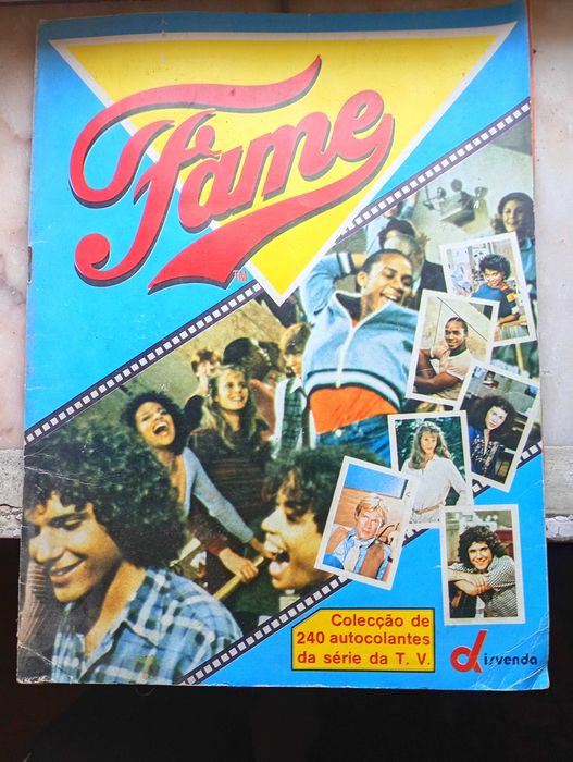 Coleção 240 autocolantes Fame completa