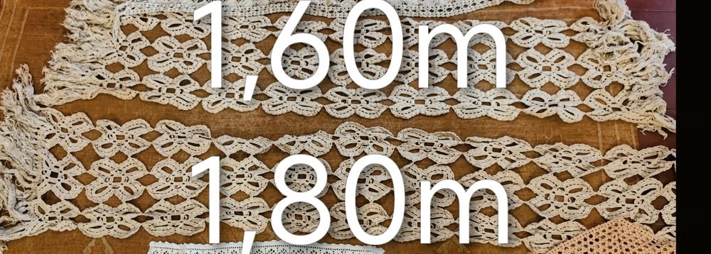 Napperons de renda para sala e quarto