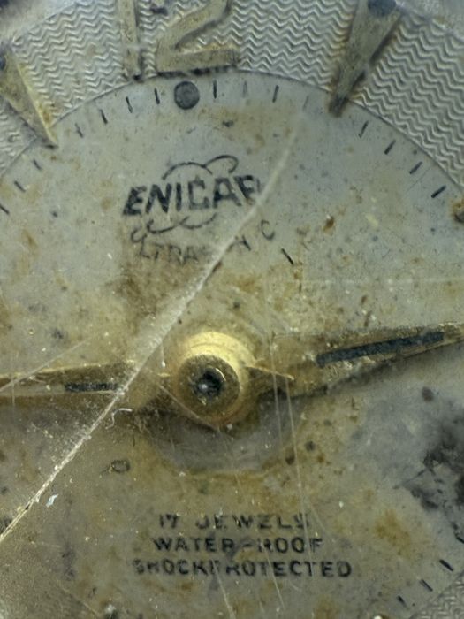 Zegarek Damski Enicar cal.AR 980 na części