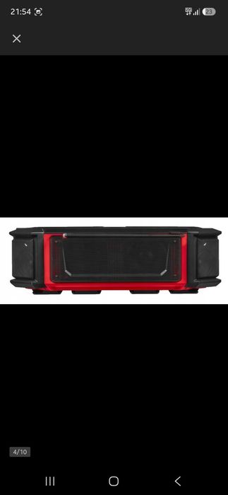 Radio budowlane Milwaukee M18 PACKOUT DAB+ ładowarka  bluetooth