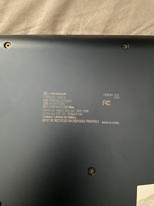 Dynabook Portege X40-K