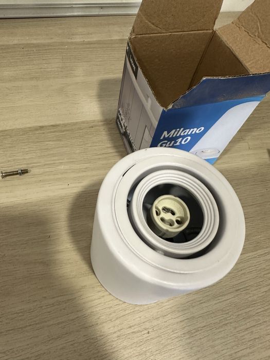 4 Focos com lampada GU10