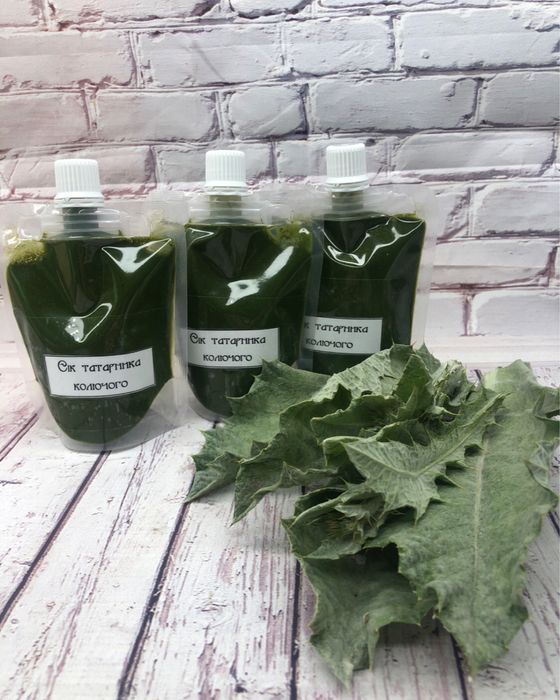 Сік татарника колючого/сок татарника