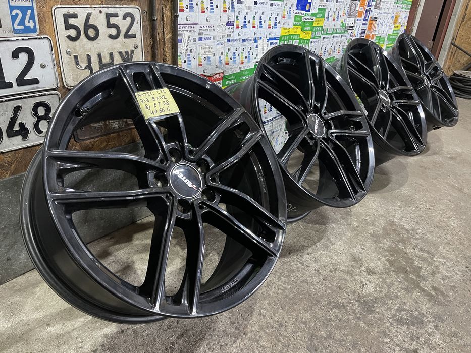 Литі диски autec r19 5/112 8j et38 audi vw mercedes ауді фольс мерс