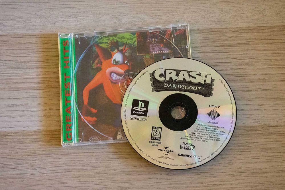 Crash Bandicoot 1 - PSX - niesprawne