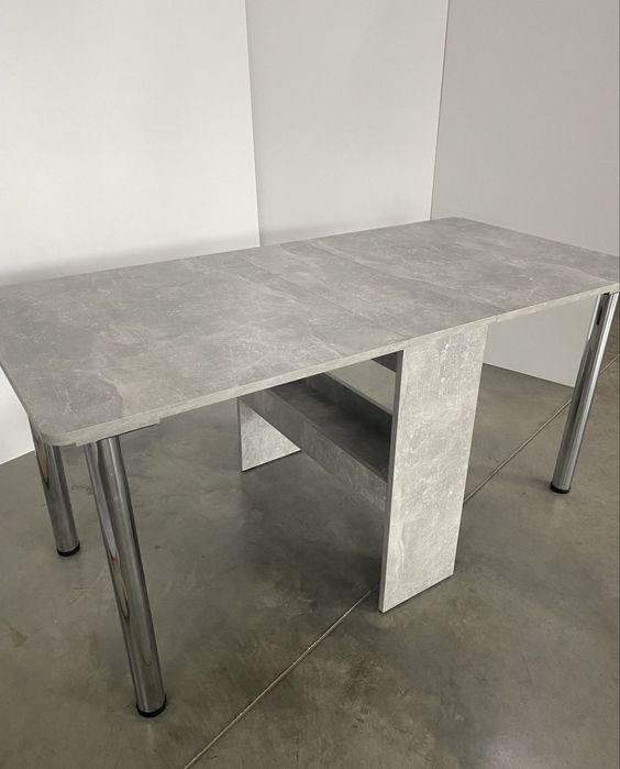 Стіл розкладний книжка бетон