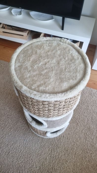 Barril de Arranhar para Gatos / Arranhador