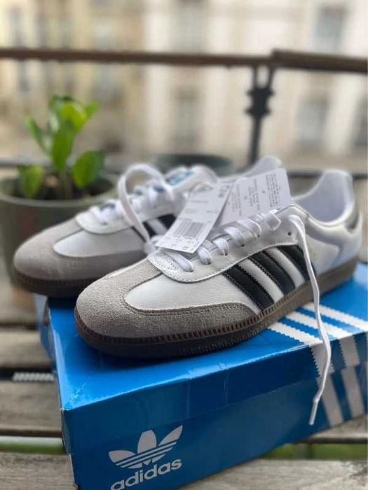 Adidas Samba bialo czarne damskie meskie sneakersy BESTSELLER R.43
